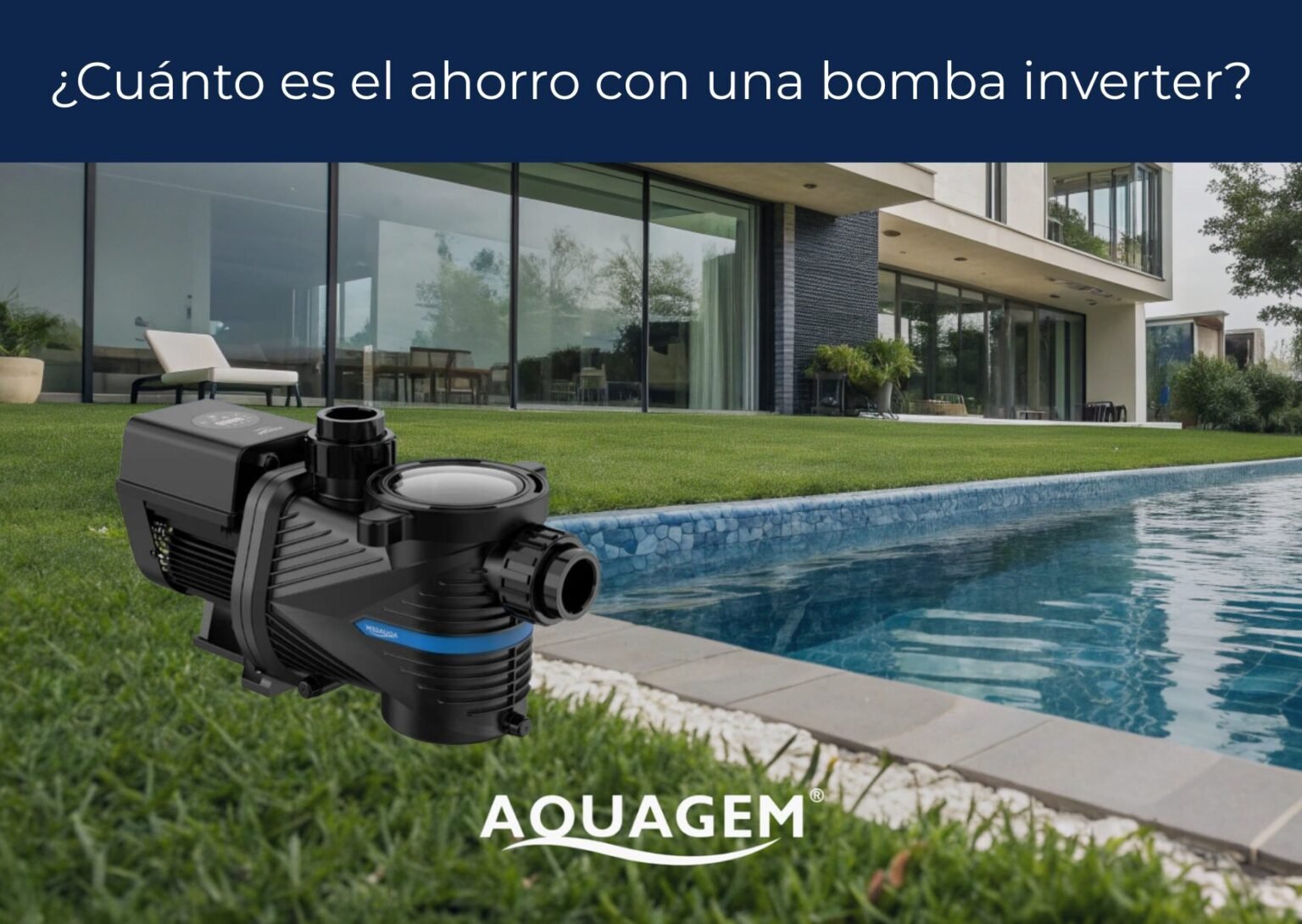 Bomba de Agua para Piscina Inverter