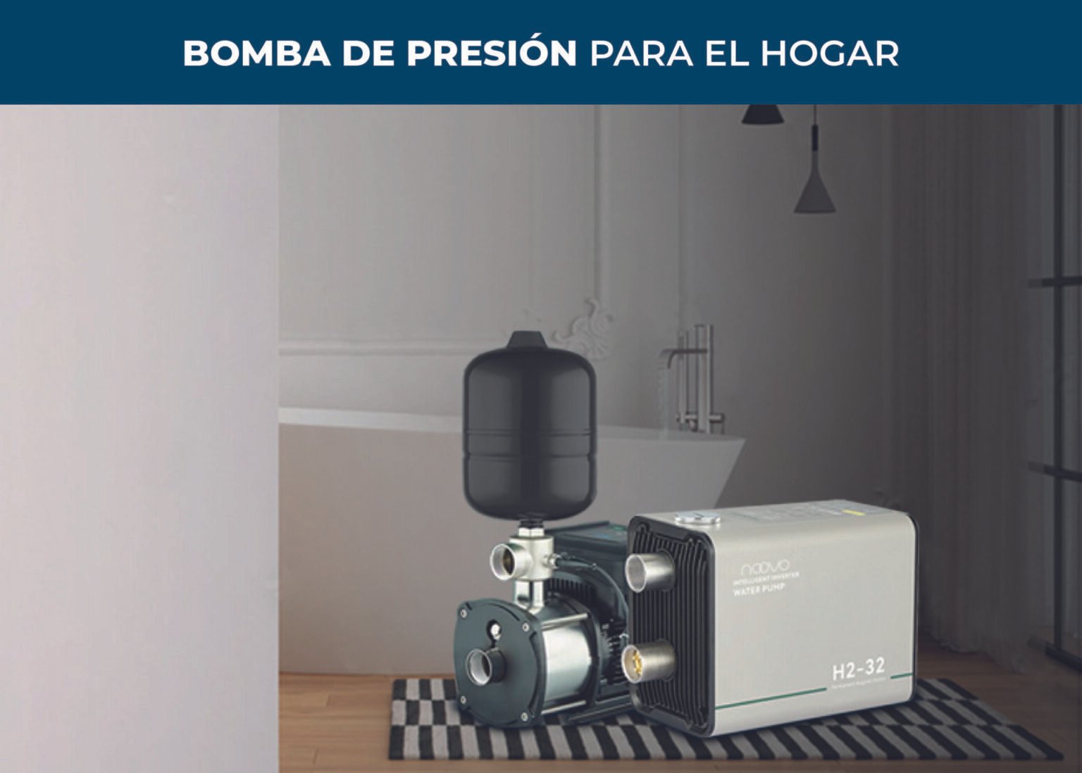 Presurizador de agua